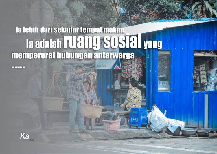 Warung Biru Pinggir Jalan (Bu Gimun)